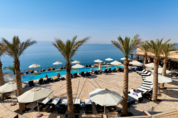 Visit Movenpick Resort at Dead Sea in Jordan for a day of relaxa Print