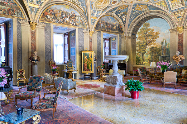 Exploring the beauty of Colonna Art Gallery in Palazzo Colonna Print