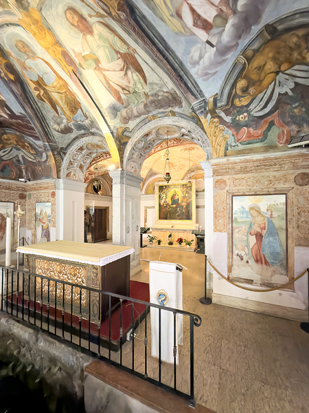 Interior of Santa Maria alla Fontana church in Milan Italy wit Print