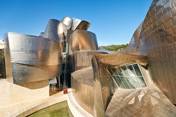 Exploration of the guggenheim museum in bilbao spain Digital Download