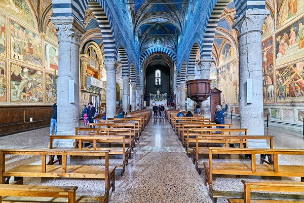 Interior of Collegiata di Santa Maria Assunta Digital Download