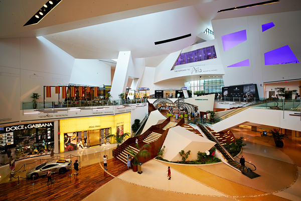 Exploring crystals mall at city center in las vegas by Marco Brivio