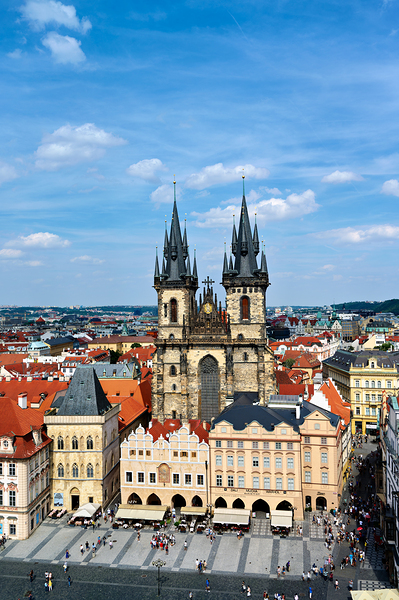 Prague Old Town Square Church of Our Lady before Týn. Digital Download