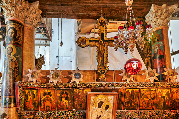 Visit to church of nativity in bethlehem jerusalem israel by Marco Brivio
