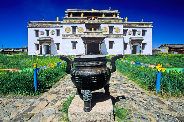 Erdene Zuu Monastery stands in Mongolias ancient landscape by Marco Brivio