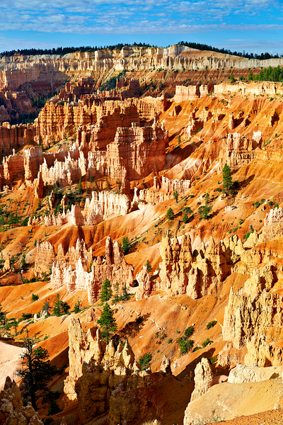 Sunrise at Bryce Canyon National Park offers stunning views Print
