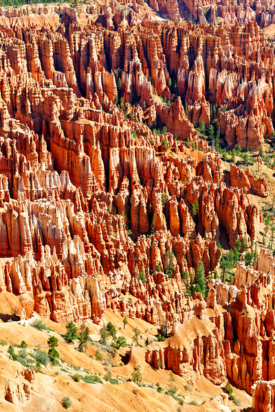View from inspiration point at bryce canyon national park Print