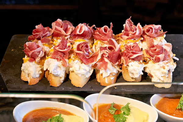 Enjoying pintxos in Bilbao Biscay Spain Digital Download