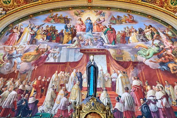 Visit Vatican Museums to see Raphael rooms frescoes in Rome by Marco Brivio