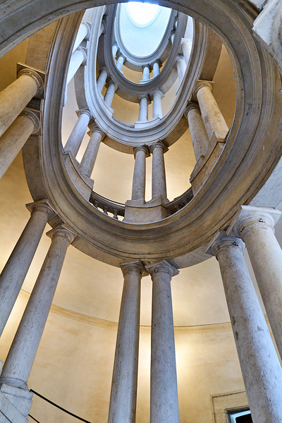 Staircase design in Galleria Nazionale dArte Antica in Rome by Marco Brivio