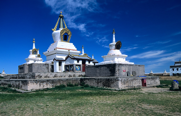 Ancient Erdene Zuu Monastery in Mongolia stands strong today Print