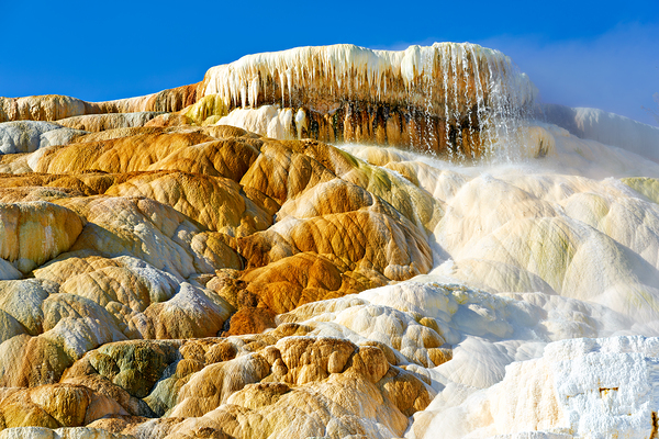 Explore devils thumb in yellowstone national park Print