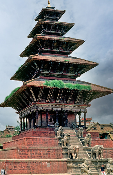 Nepal. Kathmandu. Durbar Square Print