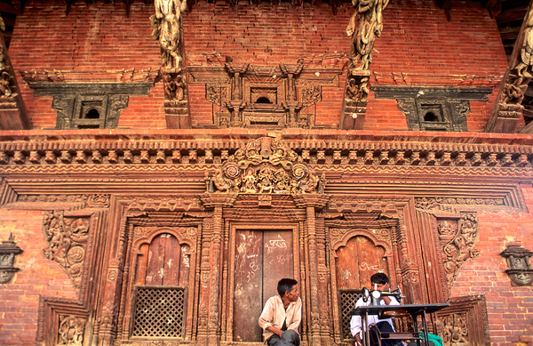 Nepal. Kathmandu. Print