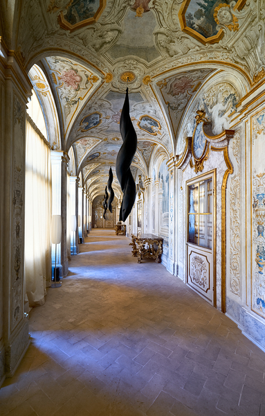 Spoleto Umbria Italy. Collicola Palace Art Gallery Print