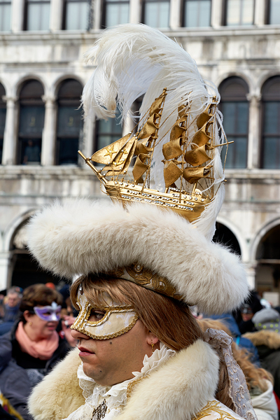 Venice Italy. The Carnival Print