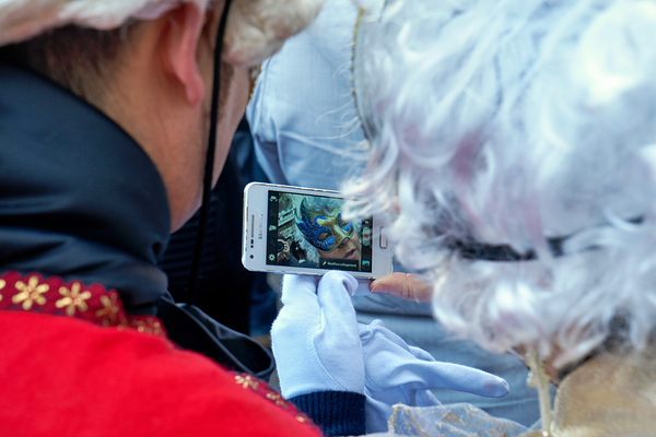 Venice Italy. The Carnival Print