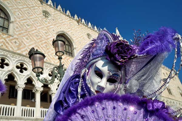 Venice Italy. The Carnival Print
