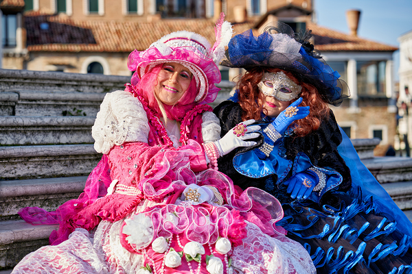 Venice Italy. The Carnival Print
