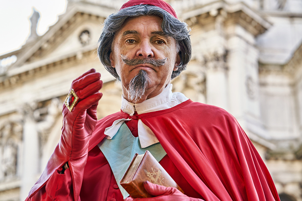 Venice Italy. The Carnival Print