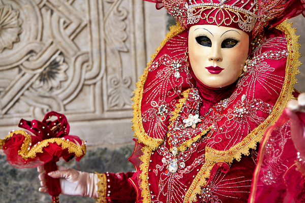 Venice Italy. The Carnival Print