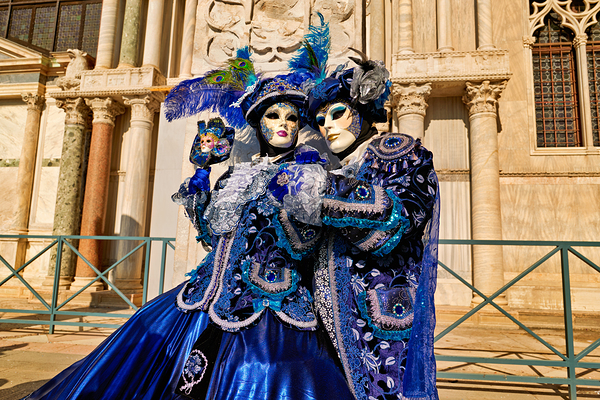 Venice Italy. The Carnival Print