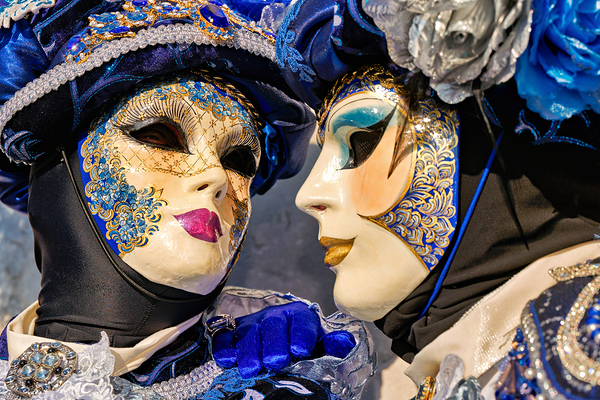 Venice Italy. The Carnival Print