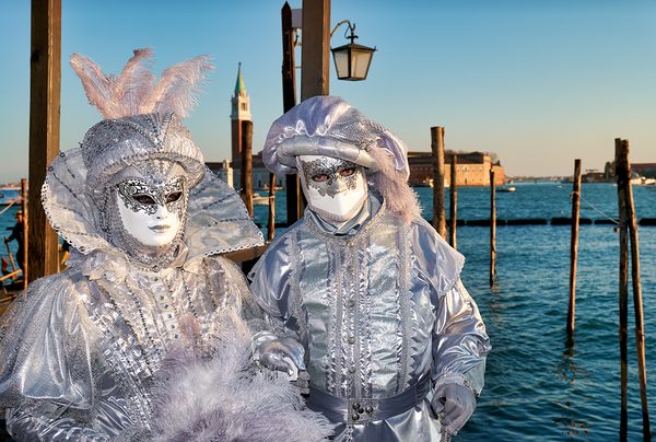 Venice Italy. The Carnival Print
