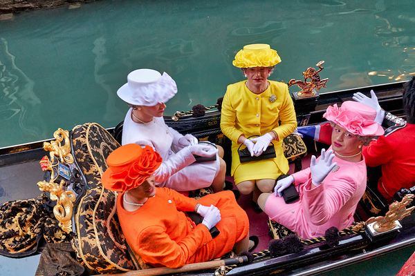 Venice Italy. The Carnival Print