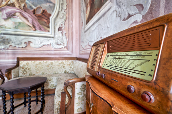 Vicenza Veneto Italy. The interiors of the Villa Valmarana ai Nani frescoed  by Giambattista and Giandomenico Tiepolo Print