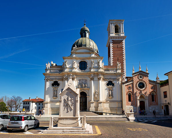 Vicenza Veneto Italy. The Church of St. Mary of Mount Berico Print
