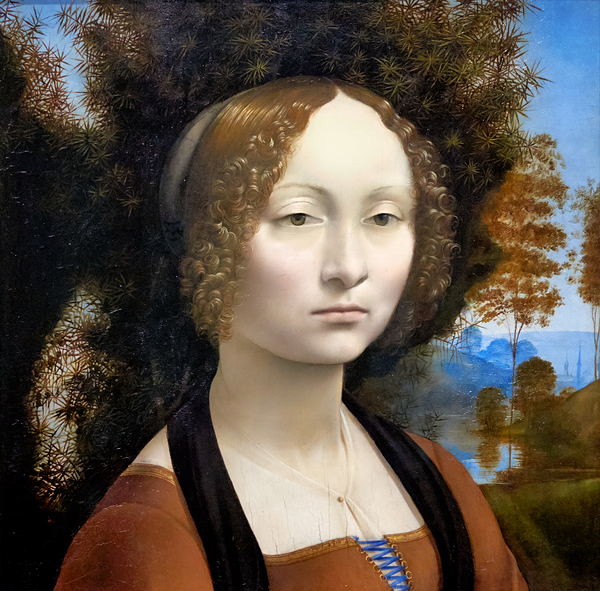 Leonardo da Vinci - Ginevra de Benci -147478 Print