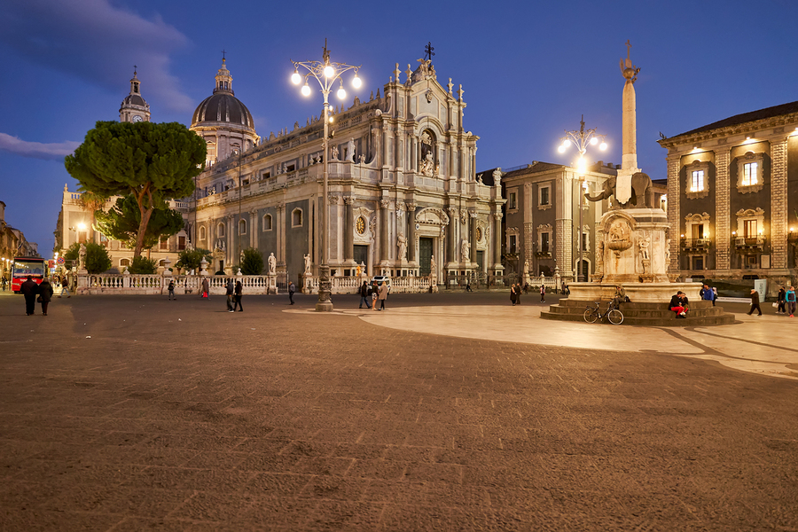 Explore historic sites at Sicilys Metropolitan Cathedral  Print