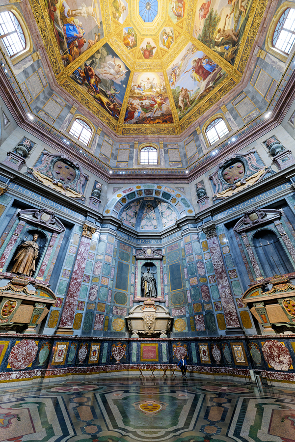 Visit Medici Chapels in Florence Tuscany Italy and explore histo  Print