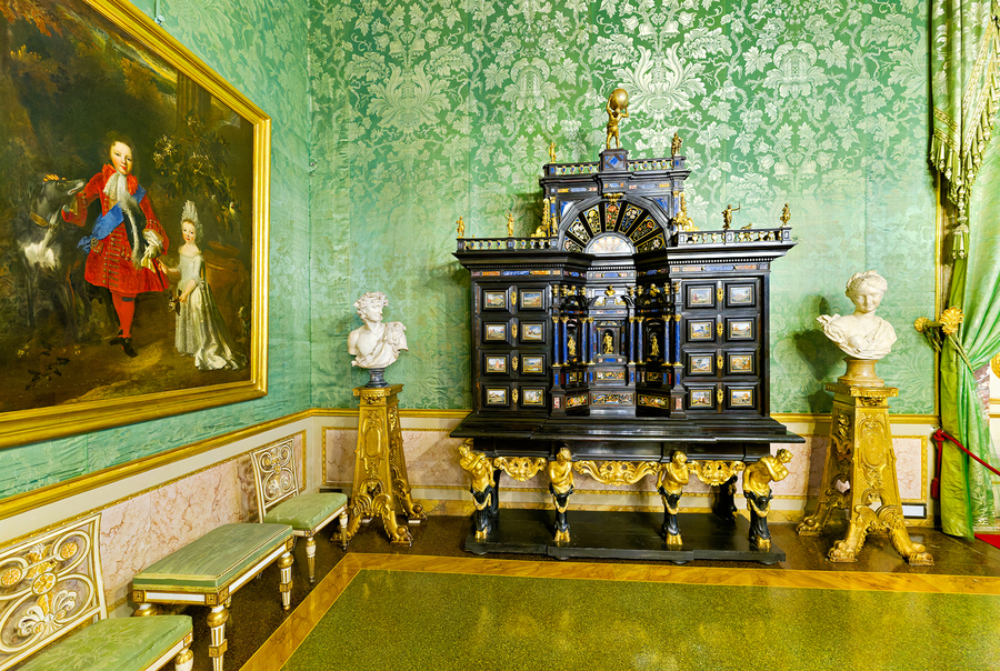 Visit palatine gallery in palazzo pitti in florence tuscany ital  Print