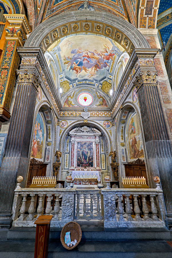 Explore the interior of Collegiata di Santa Maria Assunta  Print
