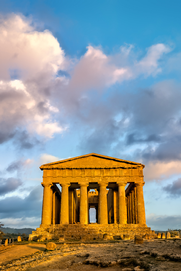 Explore the Temple of Concordia located in Agrigento Sicily  Print