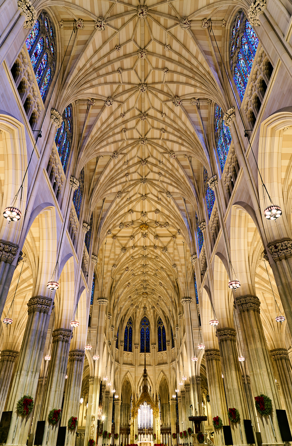 Visit to st. patricks cathedral in manhattan new york  Imprimer