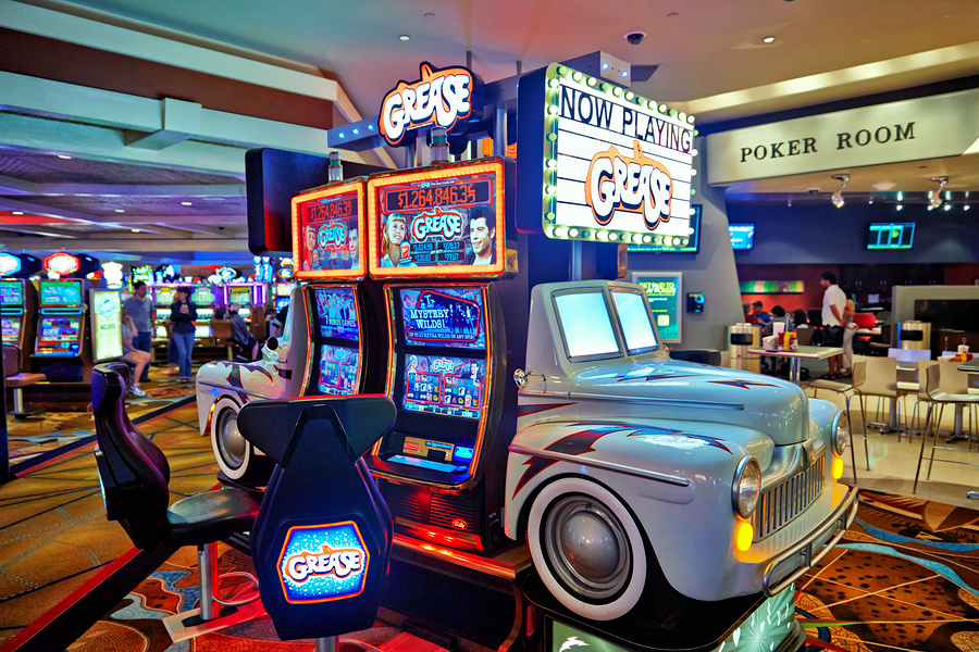 Grease slot machine at Treasure Island Casino in Las Vegas  Imprimer