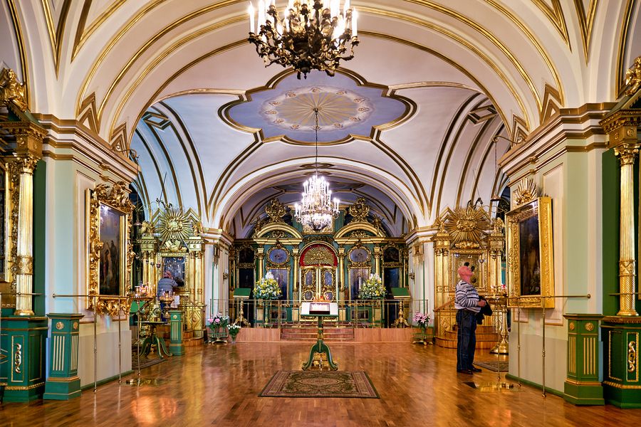 Explore nikolo bogoyavlenskiy morskoy sobor in st. petersburg  Print