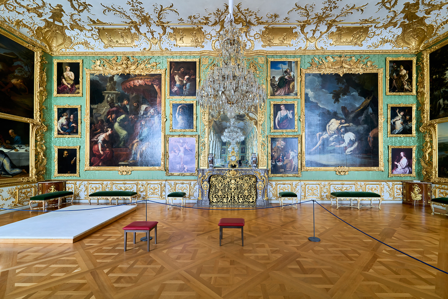 Visit the residenz residence palace in munich germany  Print