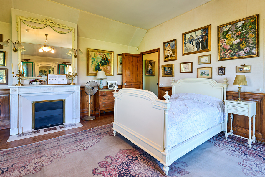 Visit to Monets house in Giverny Normandy with bright room dec  Print