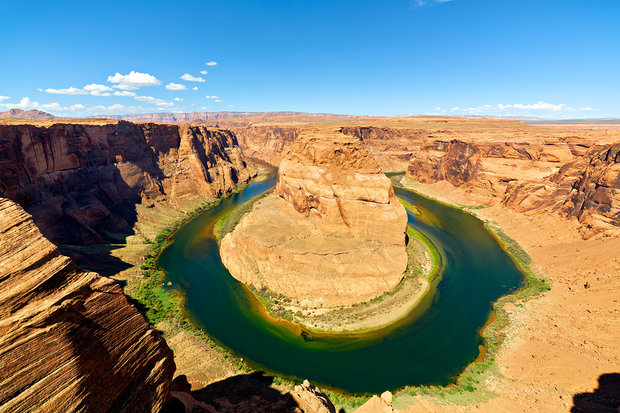 View of Horseshoe Bend in the Grand Canyon area of Utah  Print