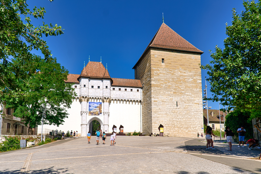 Annecy Haute Savoie France. The castle  Print