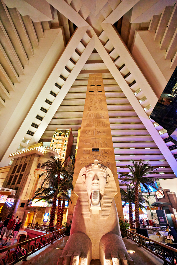 Luxor Hotel and Casino. Las Vegas Nevada USA  Print
