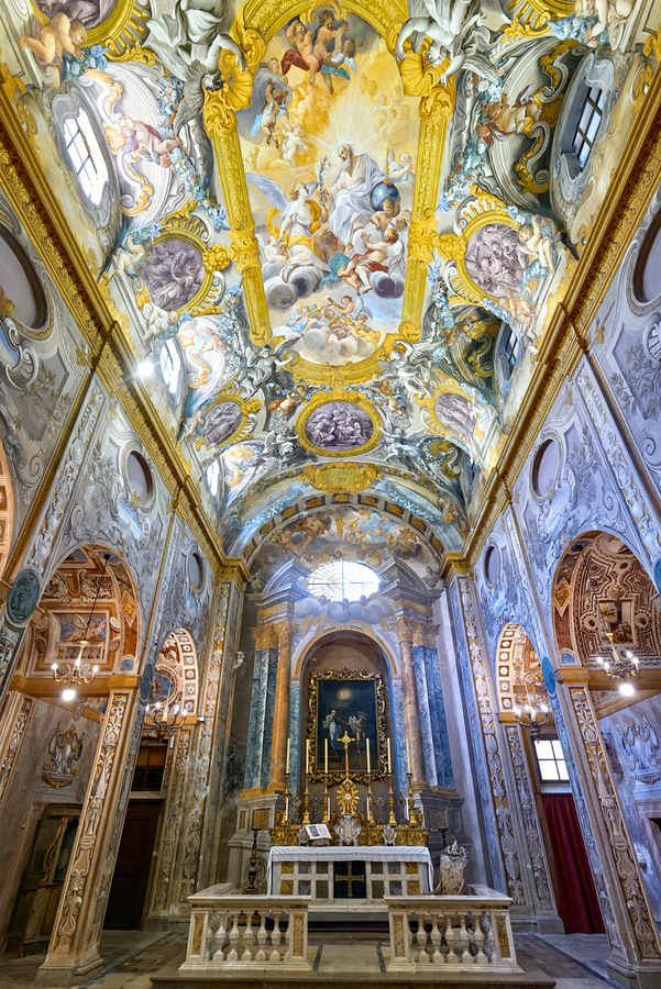 Todi Umbria Italy. Chiesa della Nunziatina Nunziatina Church  Print
