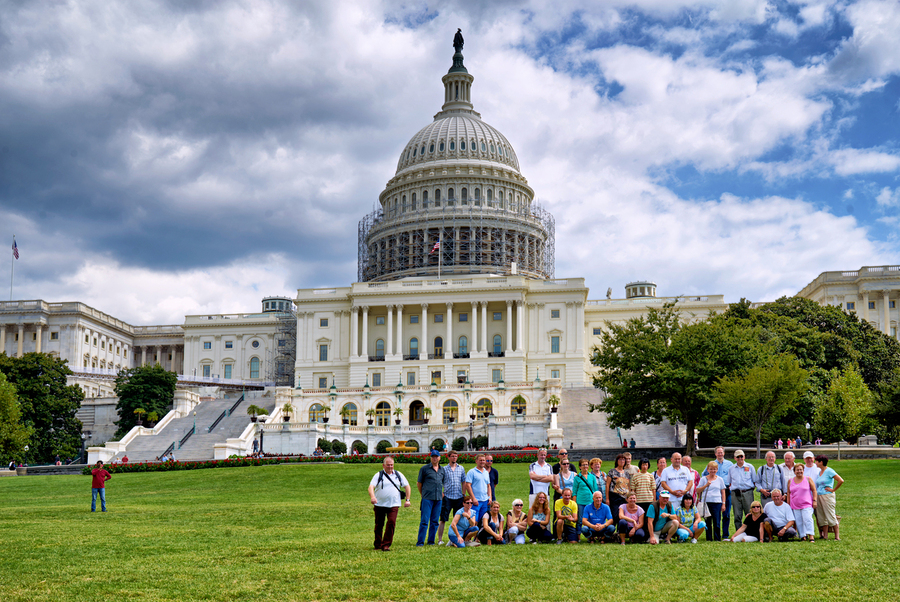 The United States Capitol. Washington D.C.  Print