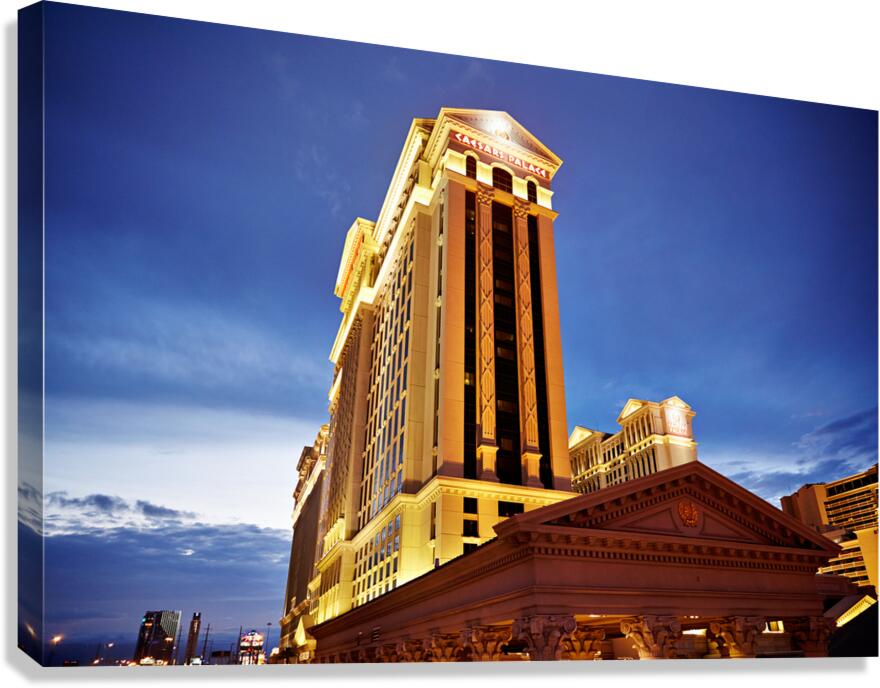 Caesars Palace Hotel and Casino. Las Vegas Nevada USA Canvas Print