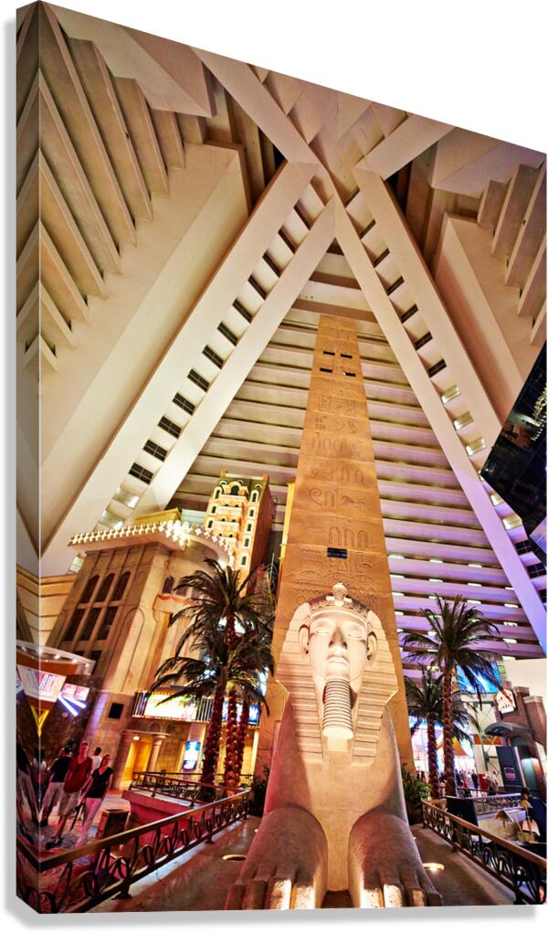 Luxor Hotel and Casino. Las Vegas Nevada USA Canvas Print