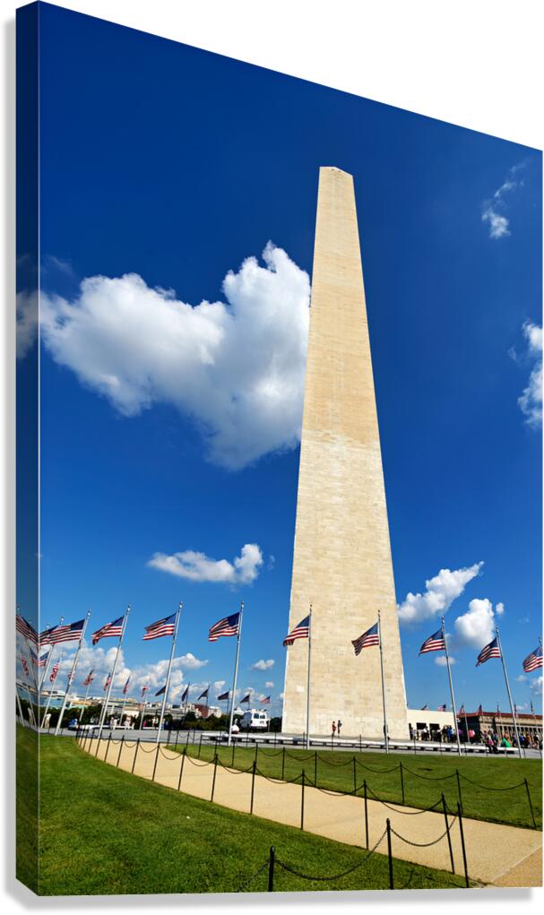 The Washington Monument. Washington D.C. Canvas Print